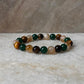 Intention- I Deserve Good Fortune 8MM Natural Crystal Bracelet