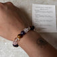 Intention- Happiness and Joy 8MM Natural Crystal Bracelet