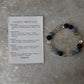 Intention- Anxiety 8MM Natural Crystal Bracelet