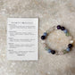 Intention- Anxiety 8MM Natural Crystal Bracelet
