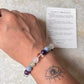 Intention- Anxiety 8MM Natural Crystal Bracelet