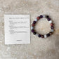 Intention- Relaxation 8MM Natural Crystal Bracelet