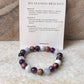 Intention- Relaxation 8MM Natural Crystal Bracelet