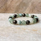 Intention- Luck And Finance Money Magnet 8MM Natural Crystal Bracelet