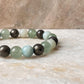 Intention- Luck And Finance Money Magnet 8MM Natural Crystal Bracelet