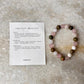 Intention- Improve Fertility 8MM Natural Crystal Bracelet