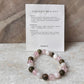 Intention- Improve Fertility 8MM Natural Crystal Bracelet