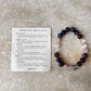 Intention- Relief From Migraine 8MM Natural Crystal Bracelet