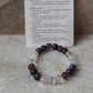 Intention- Relief From Migraine 8MM Natural Crystal Bracelet
