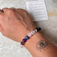 Intention- Relief From Migraine 8MM Natural Crystal Bracelet