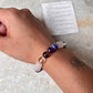 Intention- Relief From Migraine 8MM Natural Crystal Bracelet