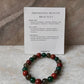 Intention- I Deserve Good Health 8MM Natural Crystal Bracelet