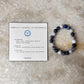 Heal MyThroat Chakra (Vishuddha) - Communication-8mm Natural Crystal Bracelet