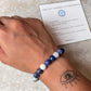Heal MyThroat Chakra (Vishuddha) - Communication-8mm Natural Crystal Bracelet