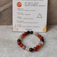 I Am Like Fire Element - for Energy & Protection 8mm Natural Crystal Bracelet