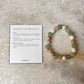 Intention- I Deserve Good Lucks 8MM Natural Crystal Bracelet