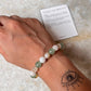 Intention- I Deserve Good Lucks 8MM Natural Crystal Bracelet