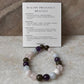 Intention- Healthy Pregnancy (Protection ) 8MM Natural Crystal Bracelet