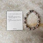 Intention- I Deserve Compassion 8MM Natural Crystal Bracelet