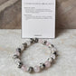 Intention- I Deserve Compassion 8MM Natural Crystal Bracelet