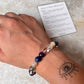 Intention- I Need Good Education 8MM Natural Crystal Bracelet