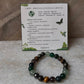 I Am Like Earth Element - Personal &Financial Growth 8mm Natural Crystal Bracelet
