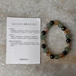 Intention- I Deserve Success & Money 8MM Natural Crystal Bracelet