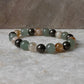 Intention- I Deserve Success & Money 8MM Natural Crystal Bracelet