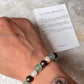Intention- I Deserve Success & Money 8MM Natural Crystal Bracelet