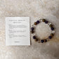 Intention- Personal Growth 8MM Natural Crystal Bracelet