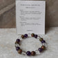 Intention- Personal Growth 8MM Natural Crystal Bracelet