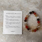 Intention- Heal My Mental Health 8MM Natural Crystal Bracelet