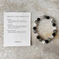 Intention- Protection From Negativity 8MM Natural Crystal Bracelet