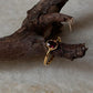 Gold Vermeil Rhodolite Garnet Vintage Solitaire 925 Sterling Silver Ring