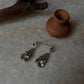 Peridot & Green Amethyst Vintage Style Statement 925 Sterling Silver Earrings