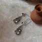 Peridot & Green Amethyst Vintage Style Statement 925 Sterling Silver Earrings