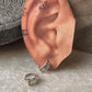 Peridot Huggies 925 Sterling Silver Earrings