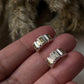 Peridot Huggies 925 Sterling Silver Earrings