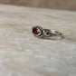 Garnet Oval Rawa 925 Sterling Silver Ring