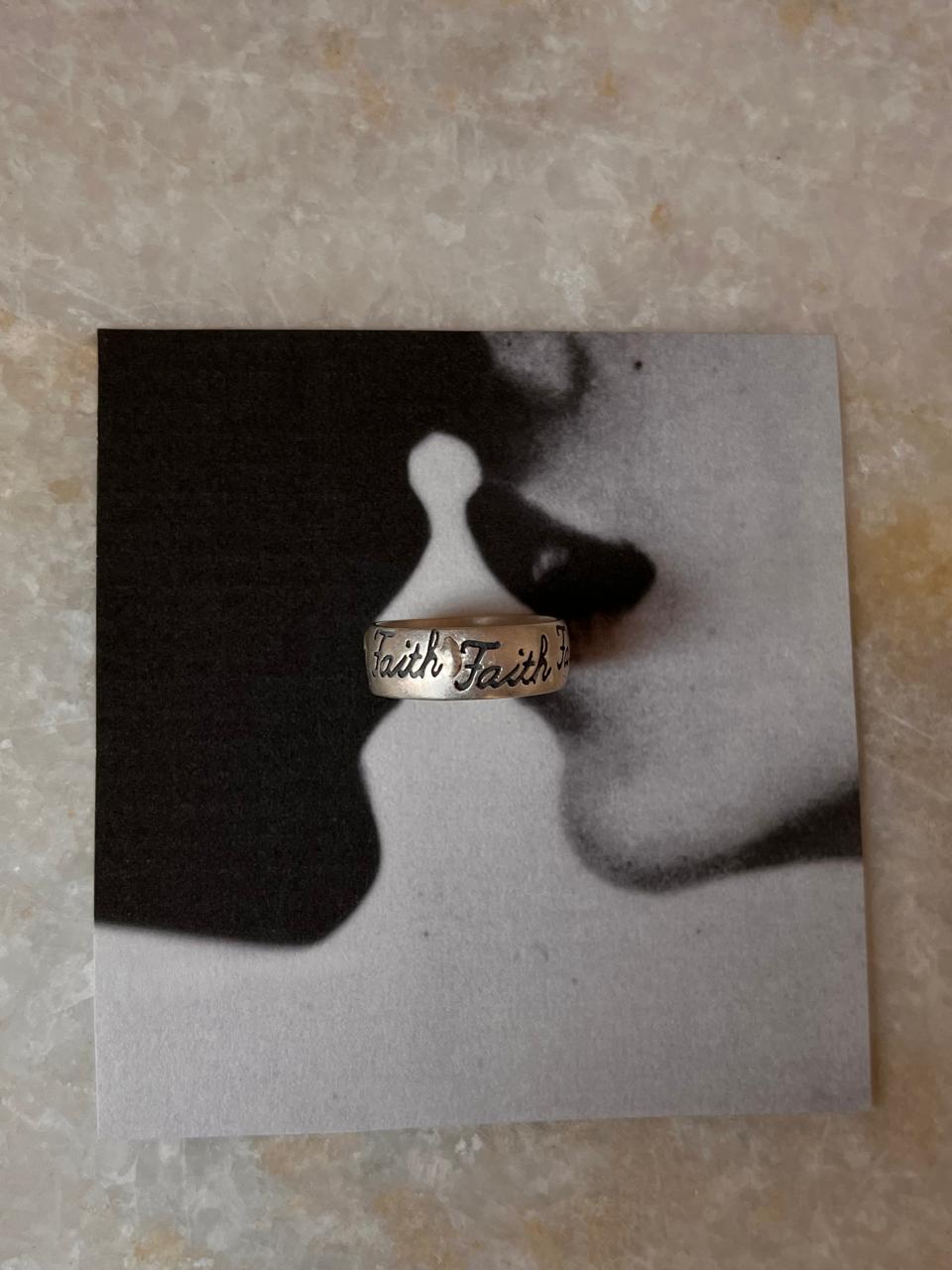 Faith 925 Sterling Silver Ring