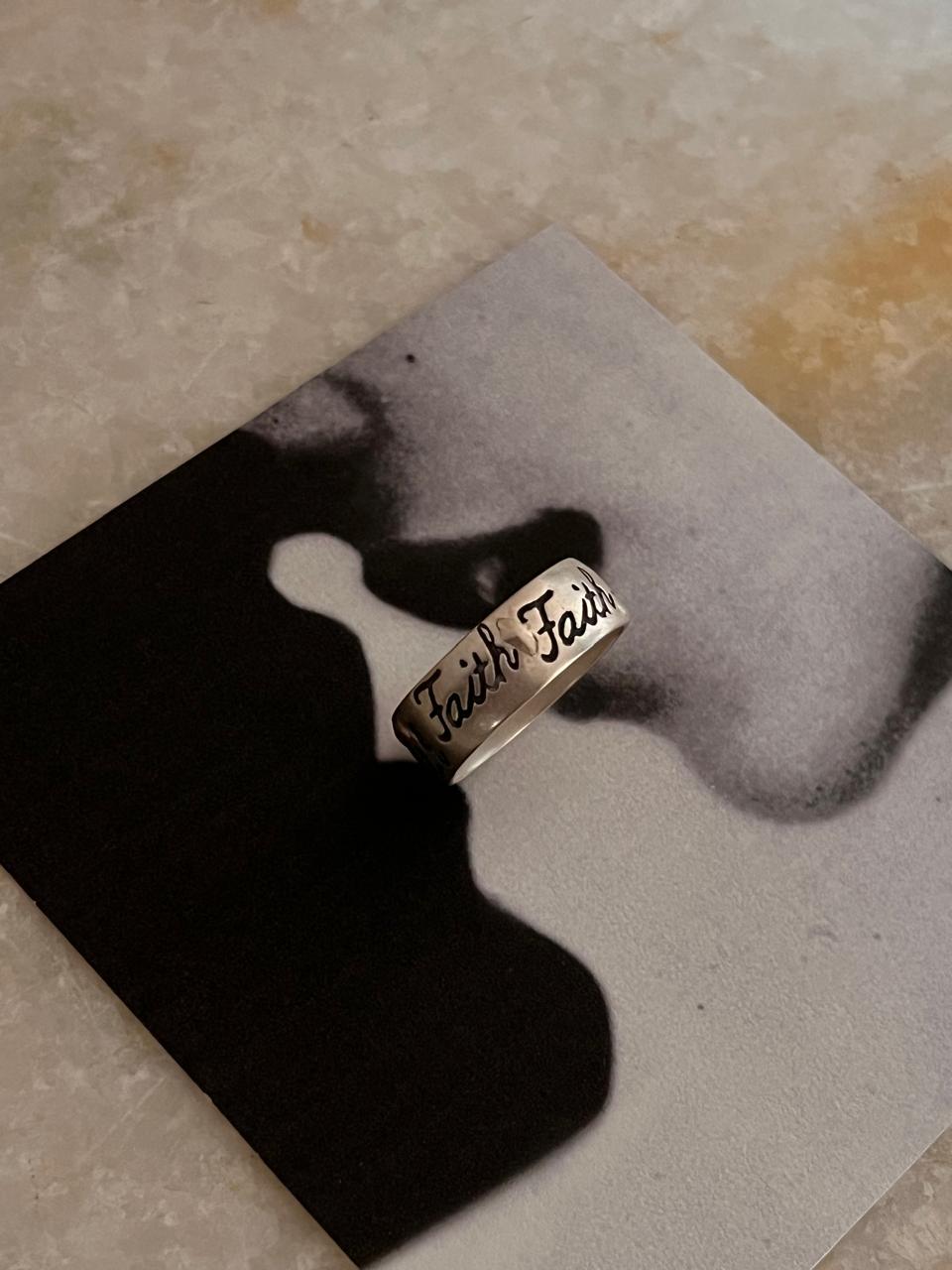 Faith 925 Sterling Silver Ring