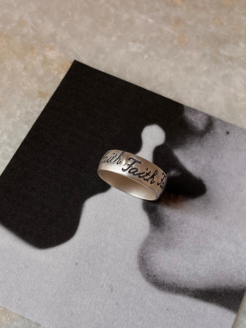 Faith 925 Sterling Silver Ring