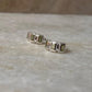 Peridot Huggies 925 Sterling Silver Earrings