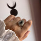Black Onyx Storage 925 Sterling Silver Ring