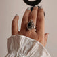 Black Onyx Storage 925 Sterling Silver Ring