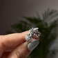 Fairy In The Garden- 3D Wings 925 Sterling Silver Ring - Tarakaya Silver
