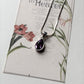 Amethyst Pear/ Drop Cut 925 Sterling Silver Pendant