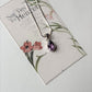 Amethyst Pear/ Drop Cut 925 Sterling Silver Pendant