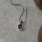 Amethyst Round Cut 925 Sterling Silver Pendant