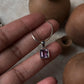 Amethyst Square Cut 925 Sterling Silver Pendant